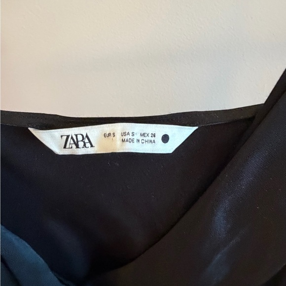 Black Zara Slip Dress - Picture 3 of 4